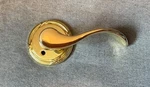 Baldwin 5455V.003 Passage Door Lever W/rose From The Estate Collection Polished. Fixed Price $95.00.