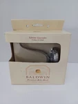 Baldwin Champlain Premium Robe Hook Sold Brass W/ Satin Nickel Finish 3865-150. Fixed Price $17.99.
