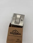 Homotek Passage Sliding Door Pull Satin Nickel Without Switch Plate, New. Fixed Price $9.79.