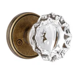 Shiny Handles Antique Brass Crystal Door Knobs Interior, Passage Knob,. Fixed Price $65.87.