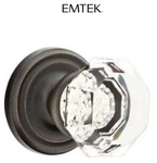 Emtek 8100OTUS10B Old Town Passage Door Knob Set Brass Crystal Oil Rubbed Bronz. Fixed Price $170.00.