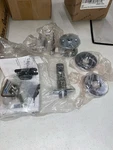 Baldwin Estate 5105.PASS Door Lever Set 5046 Rose - Polished Chrome. Fixed Price $193.99.