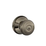 Schlage F40GEO620 Georgian Privacy Knob, Antique Pewter. Fixed Price $44.81.
