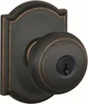 Schlage F51-AND-CAM Andover Keyed Entry Door Knob Set Bronze. Fixed Price $68.88.
