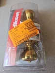 Kwikset Polished Brass Tylo Keyed Entry Door Knob Lock Assembly 94002-828. Fixed Price $11.00.