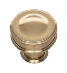 Lot Of Atlas Homewares A100-WB 1/4 In. Oskar Collection Knob Warm Brass. Fixed Price $79.77.