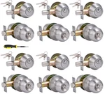 Lanwandeng (6SETS) All Keyed Same Entry Door Knob Single Cylinder Deadbol.... Fixed Price $123.41.