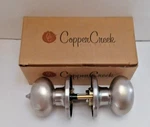 EK2030SS Egg Door Knob Privacy Function 1 Pack Satin Stainless. Fixed Price $16.90.