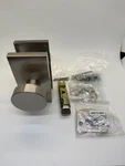 Baldwin PSCONCFR150 Contemporary Passage Door Knob Set With Inch Rectangle Ros. Fixed Price $78.92.