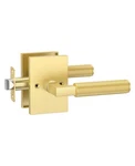 Asidrama 1 Pack Brushed Gold Passage Door Handles Lever With Knobs Ind. Fixed Price $64.52.
