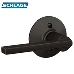 Schlage F170 Residential Lever Latitude Antique Bronze Round Rose Single Dummy. Fixed Price $18.17.
