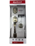 Kwikset Belleview Handleset Deadbolt Tylo Knob Antique Brass 96870-098 (ob). Fixed Price $59.95.