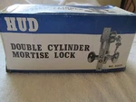 New Hud Double Cylinder Mortise Lock Set Left Hand Polished Brass. Fixed Price $39.99.