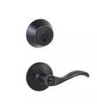 Defiant Naples Aged Bronze Combo Pack With Single Cylinder Deadbolt. Fixed Price $20.00.