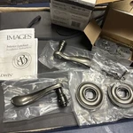 Baldwin 5455 151 Fd Full Dummy Lever Set Wave Antique Nickel. Fixed Price $89.95.