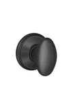 Matte Black Schlage Siena Passage Knob For Hall & Closet Doors F10SIE622. Fixed Price $18.97.