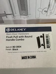 Delaney Hardware Matte Black Interior Barn Door Handle. Fixed Price $35.99.
