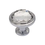 Atlas Homewares 343-CH Crystal 1-5/16" Glass Cabinet Knob. Fixed Price $19.99.