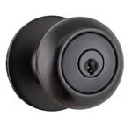 Design House 778936 Cambridge Single Cylinder Keyed Entry Door - Black. Fixed Price $32.63.