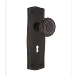 Nostalgic Warehouse Double Dummy Prairie Plate Deco Door Knob Set Bronze. Fixed Price $42.00.