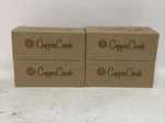 Lot Of (4) Copper Creek CK2020BC Colonial Passage Door Knob, Black. Fixed Price $40.00.