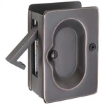 Emtek Pocket Door Lock Passage Set 2101US19 Flat Black 3-1/2 Inch New Retail Box. Fixed Price $34.98.