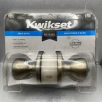 Kwikset Bed&bath&dorm Light Bronze 93001-506 Lifetime Warranty New In Box. Fixed Price $5.98.