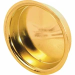 Prime-line 6765 Closet Door Round Metal Finger Pull, Brass (pack Of 2) 1-3/4". Fixed Price $7.95.