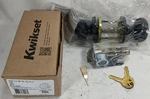 1 New Kwikset 94002-950 Matte Black Cove Entry Doorknob/lock Nib **make Offer**. Fixed Price $19.99.