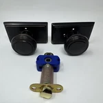 Emtek 8208NWUS10B Privacy Set, Style Norwich Knob, Oil Rubbed Bronze Screws. Fixed Price $39.99.