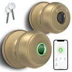 Geektale Fingerprint Door For Bedrooms, Knob With Lock,.... Fixed Price $62.15.