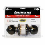 Constructor Chronos Door Entry Knob Handle Lockset Oil Rubbed Bronze Finish. Fixed Price $11.98.