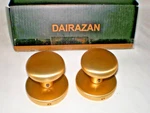 Dairazan Gold Interior Lock Dummy Door-knob 2 Pack Brushed Brass Ship Free. Fixed Price $24.00.