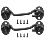 Vevor Hook And Eye Gate Latch 2 Pack Barn Door With Mounting Screws. Fixed Price $12.46.