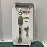Kwikset Arlington Satin Nickel Entry Door Handleset Lock W/ Lido Lever **read*. Fixed Price $100.00.