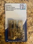 First Watch Solid Brass Door Chain Lock Fastener Security Guard 1860. Fixed Price $10.00.