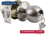 Bestten Keyed Entry Door Knob With Lock, Heavy Duty Interior And Exterior. Fixed Price $12.36.