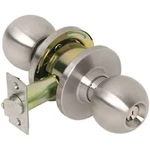 Tell Manufacturing CL100008 Entry Ball Knob Lock, Satin Stainless Steel. Fixed Price $54.33.