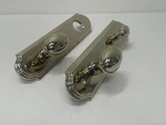 Grandeur Arc Tall Plate Entry Set Eden Prairie Knob Polished Nickel 839549. Fixed Price $149.99.