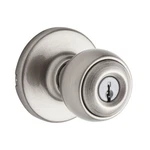 Kwikset, Polo Keyed Entry Knob, 400P 15, Satin Nickel. Fixed Price $9.99.