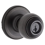 Polo Keyed Entry Knob Featuring Smartkey Security Venetian Bronze. Fixed Price $46.77.