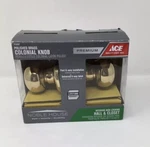 Ace Noble House Egg Knob Oil Rubbed Bronze Hall And Closet Latch Open Box. Fixed Price $16.99.