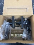Kwikset 720HFLRCT-514 Halifax Passage Lever With Rect. Rose Matte Black. Fixed Price $25.97.