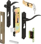 5438 Security Door Nonlocking Mortise Handle Set Steel Diecast Constructio. Fixed Price $48.00.