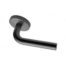 Linnea L03 PRR2 Sbl - Stainless Steel Door Lever With Round Rosette. Fixed Price $120.25.