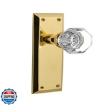 Nostalgic Warehouse York Waldorf Crystal Door Knob Plate 704952. Fixed Price $267.19.