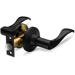 Berlin Modisch Lever Door Handle Thumb Privacy, Iron Black Finish. Fixed Price $40.99.