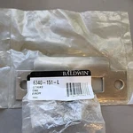 Baldwin 6340-151 Latch Mortise Strike Straight Lip Antique Nickel Listing. Fixed Price $30.00.