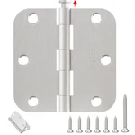 Amzgod Satin Nickel Door Hinges 6 Pack 3.5 Inch Rounded Interior Hardware. Fixed Price $35.84.
