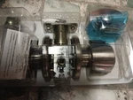 Essentials By Schlage Brill Satin Stainless Steel Bed/bath Privacy Door Knob. Fixed Price $15.00.